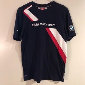 BMW Motorsport T-Shirt Dark Navy in Medium